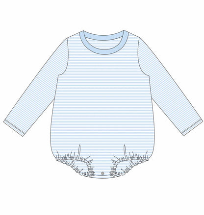 Striped Long Sleeve Bubble