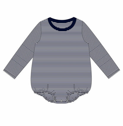Striped Long Sleeve Bubble