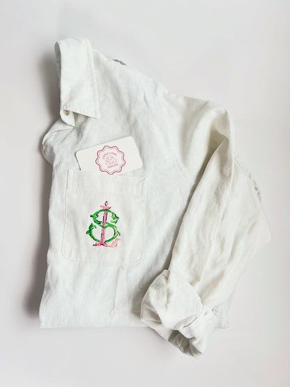 Linen Button Down
