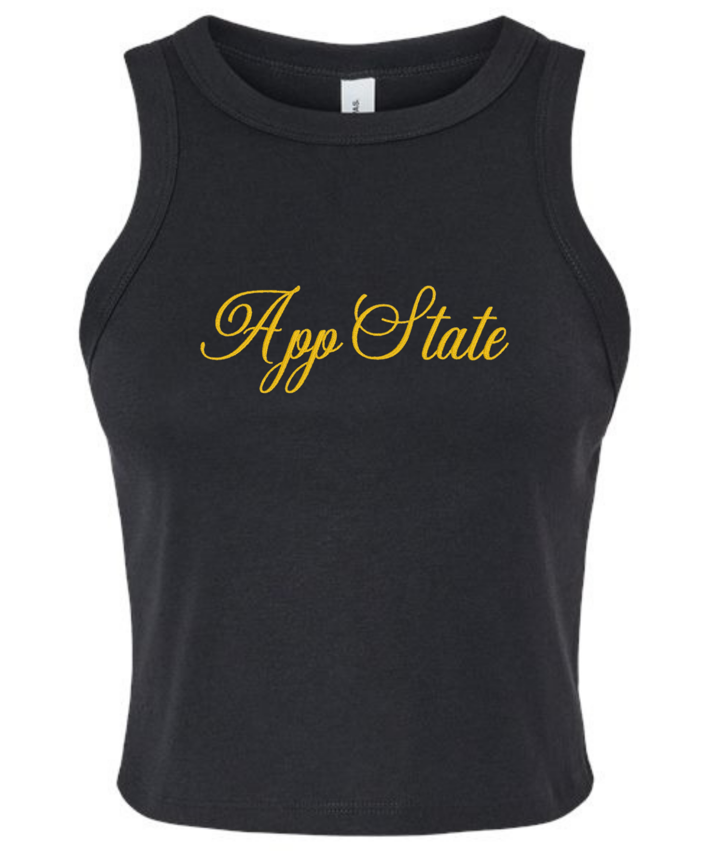 Custom Team Women's Micro Rib Racer Tank