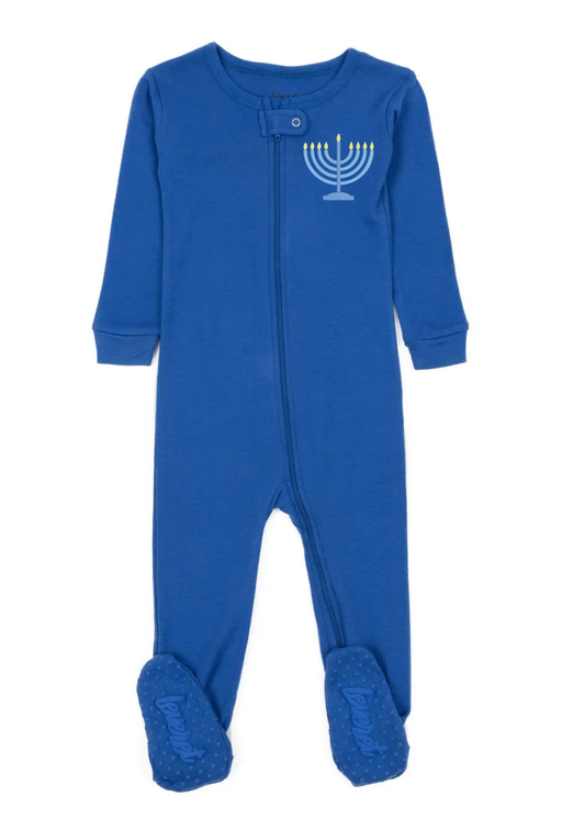 Hanukkah Pajamas - Footie
