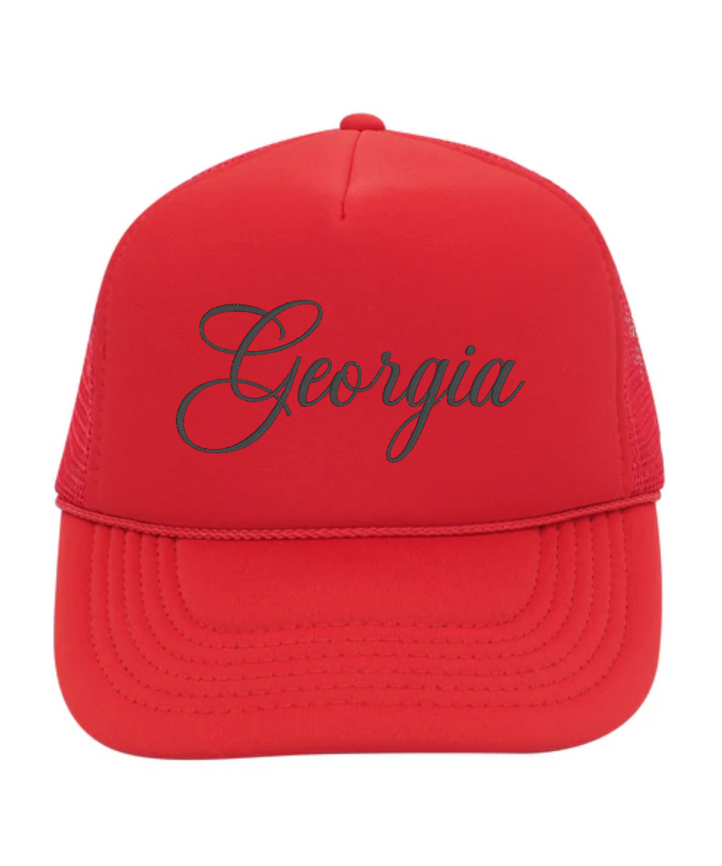 Custom Team Script Trucker Hat