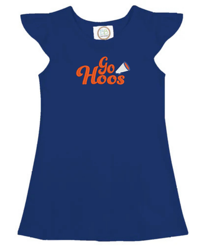Custom Team Retro Flutter Sleeve Dress