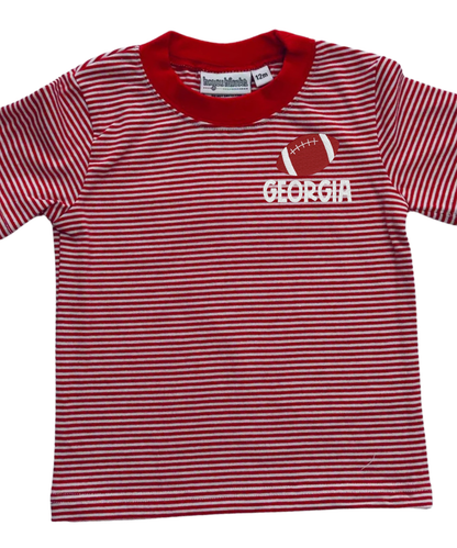 Custom Team Football Striped Shirt