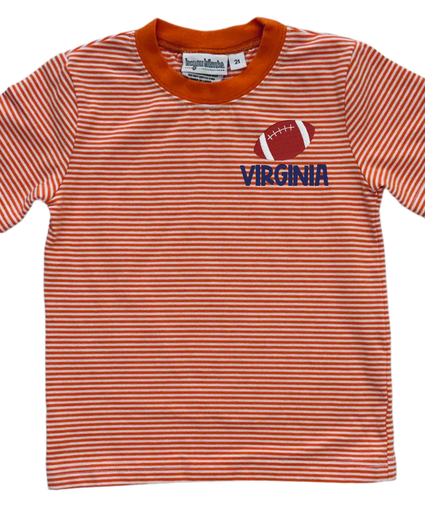 Custom Team Football Striped Shirt