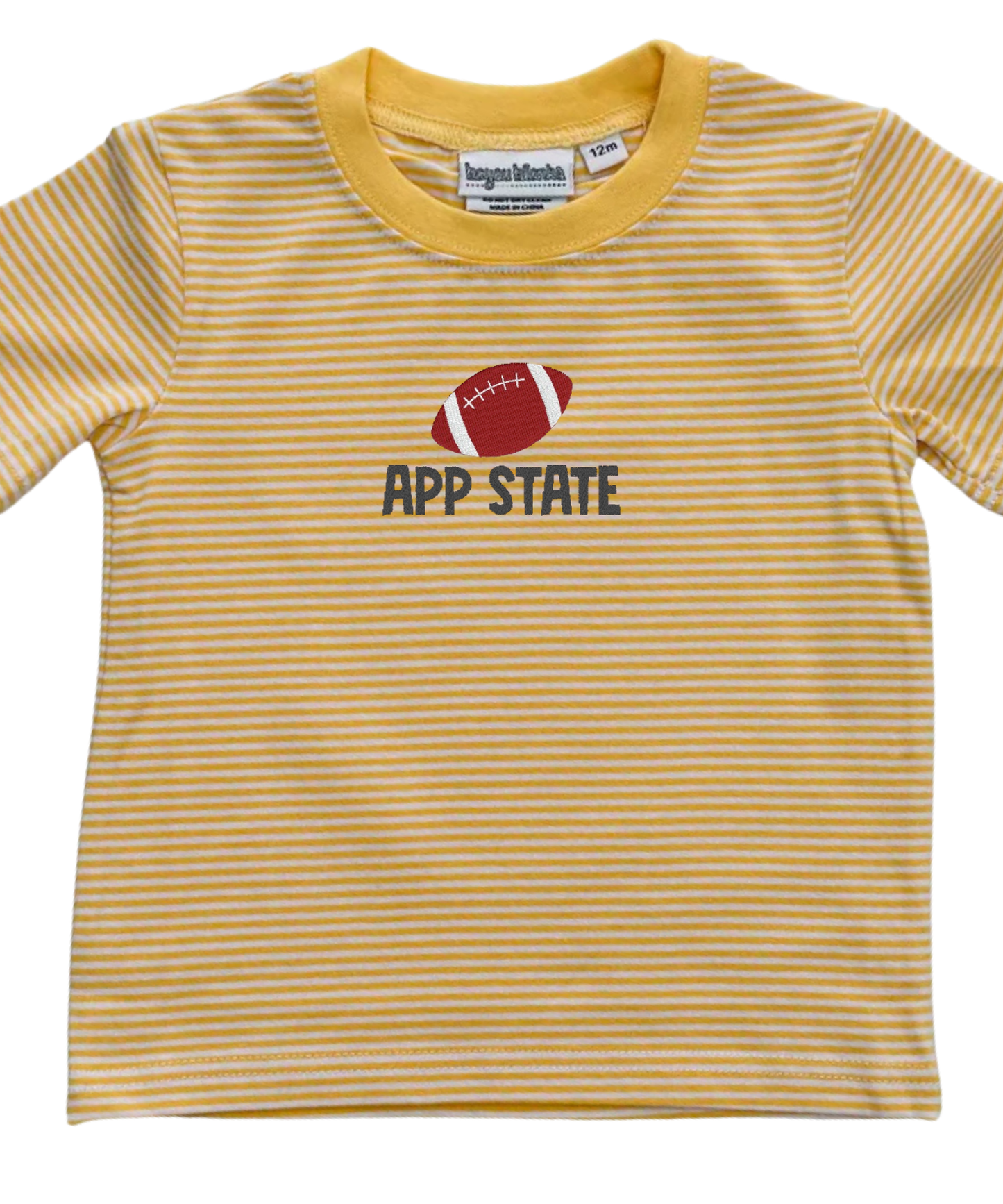 Custom Team Football Striped Shirt