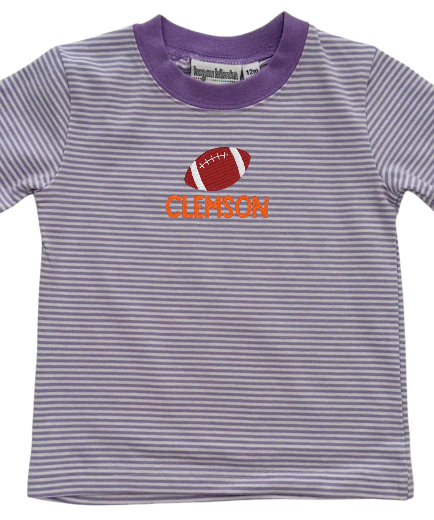 Custom Team Football Striped Shirt