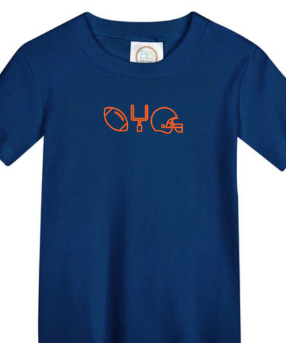 Custom Colors Football Tshirt