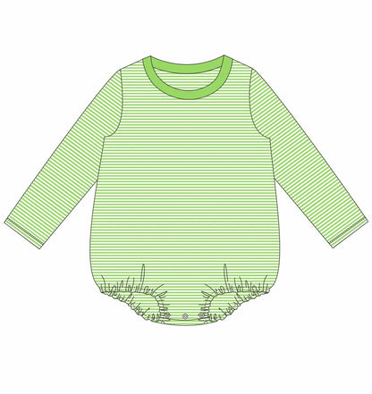 Striped Long Sleeve Bubble