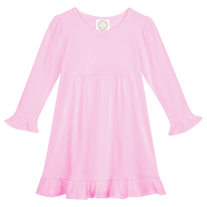 Long Sleeve Ruffle Dress