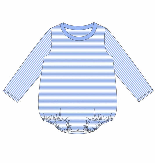 Striped Long Sleeve Bubble