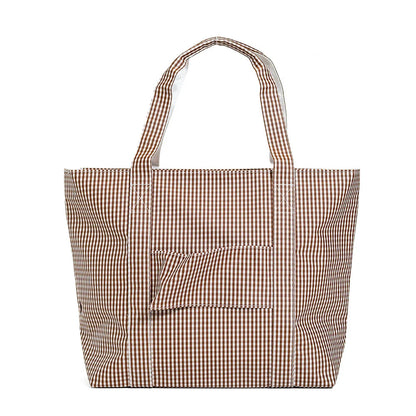 JUMBO TOTE - GINGHAM COCO