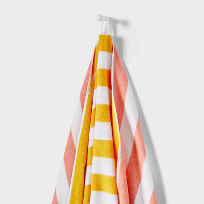 Reversible Striped Beach Towel