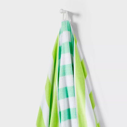 Reversible Striped Beach Towel