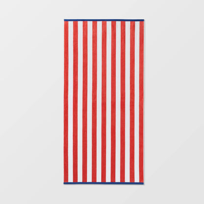 Reversible Striped Beach Towel