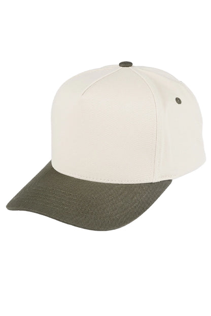 Two Tone Canvas Trucker Hat