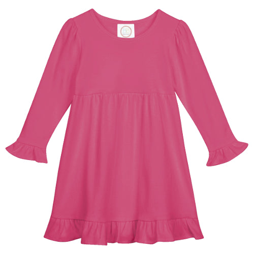 Long Sleeve Ruffle Dress