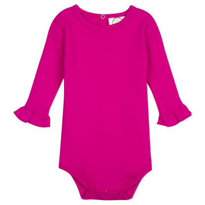Ruffle Sleeve Infant Body Suit