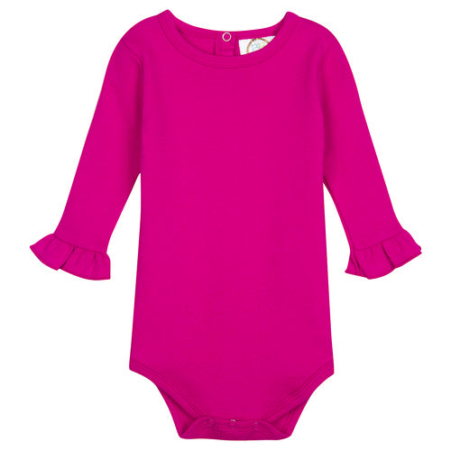 Ruffle Sleeve Infant Body Suit