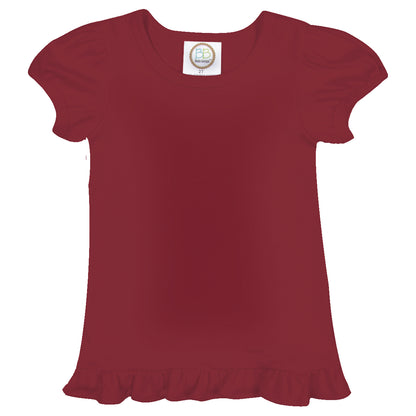 Puff Sleeve Ruffle Shirt