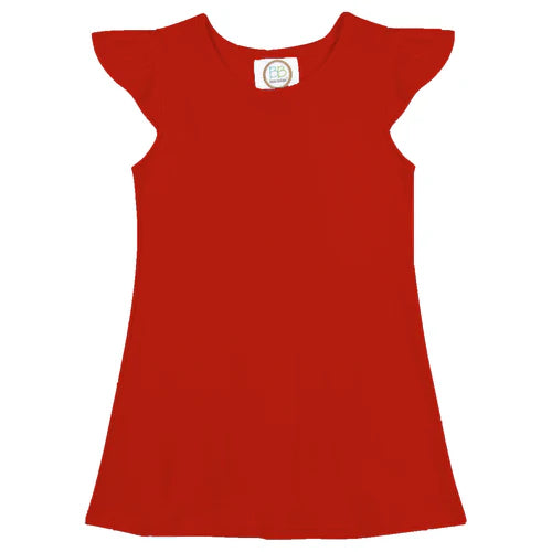 Custom Team Retro Flutter Sleeve Dress