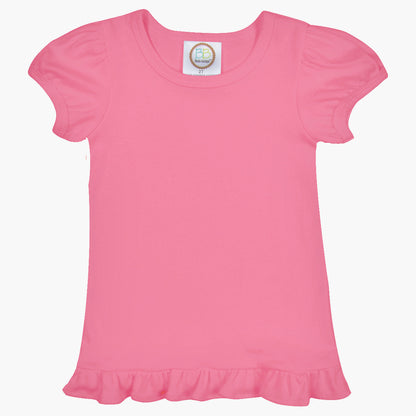 Puff Sleeve Ruffle Shirt