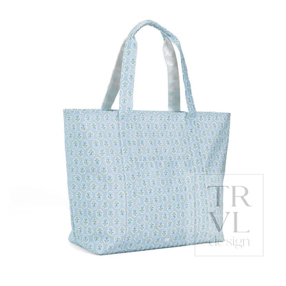 JUMBO TOTE - PETITE FLEUR BLUE