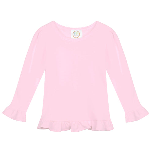 Long Sleeve Ruffle Tshirt