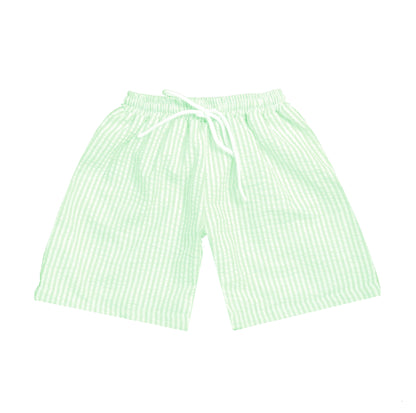 Seersucker Swim Shorts