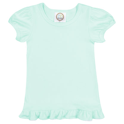 Puff Sleeve Ruffle Shirt