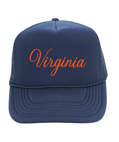 Custom Team Script Trucker Hat