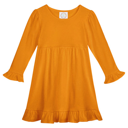 Long Sleeve Ruffle Dress