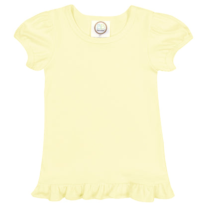 Puff Sleeve Ruffle Shirt
