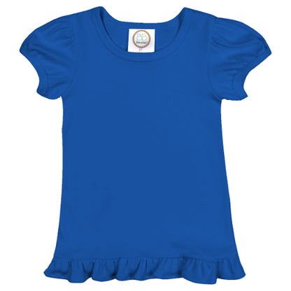 Puff Sleeve Ruffle Shirt