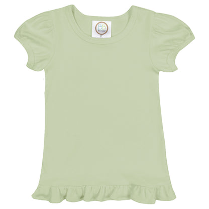 Puff Sleeve Ruffle Shirt