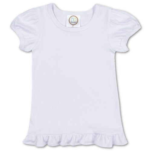 Puff Sleeve Ruffle Shirt