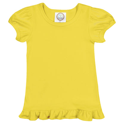 Puff Sleeve Ruffle Shirt